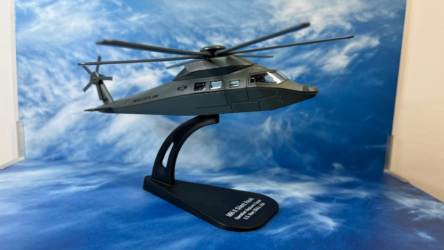 Italeri 1:100 Die-Cast MH-X Silent Hawk Operation Neptune's Spear US Navy SEALs