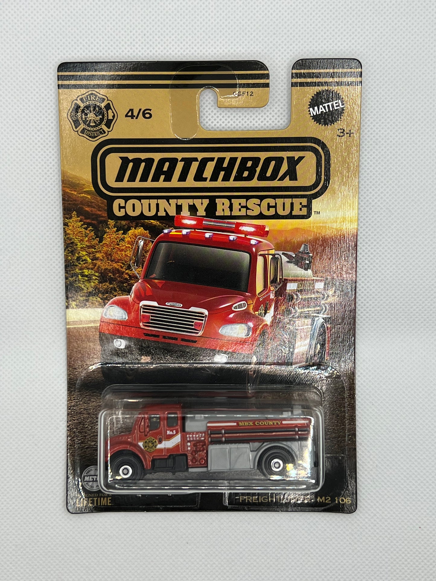 Matchbox 1/64 2023 County Rescue Complete Set of 6 Dodge RAM Chevy Freightliner