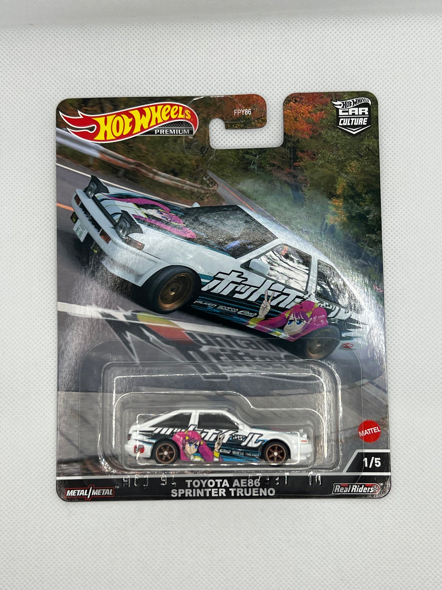 How Wheels 1/64 Premium 2022 Mountain Drifters Toyota AE86 Celica Honda Nissan GT-R