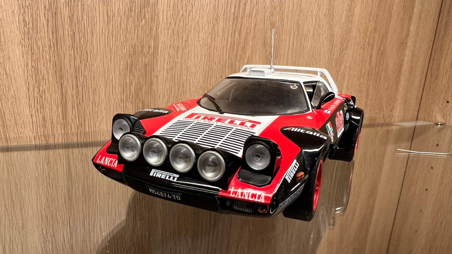 Rare Sun Star 1/18 Die-Cast Lancia Stratos HF Winner Rally Sanremo 1978 Alen Kivimaki w/ Full Openings & Detailed Engine & Interiors