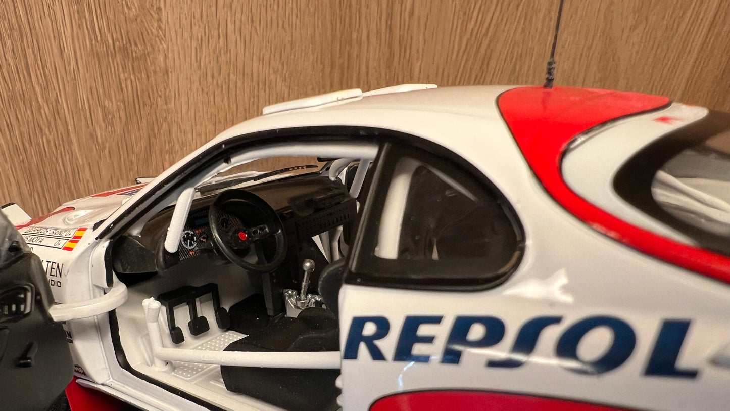 1/24 Die-Cast Hatchette Collection TOYOTA - CELICA GT4 TURBO 4WD ST185 TEAM CASTROL N 1 WINNER RALLY NEW ZEALAND 1992 CARLOS SAINZ - LUIS MOYA