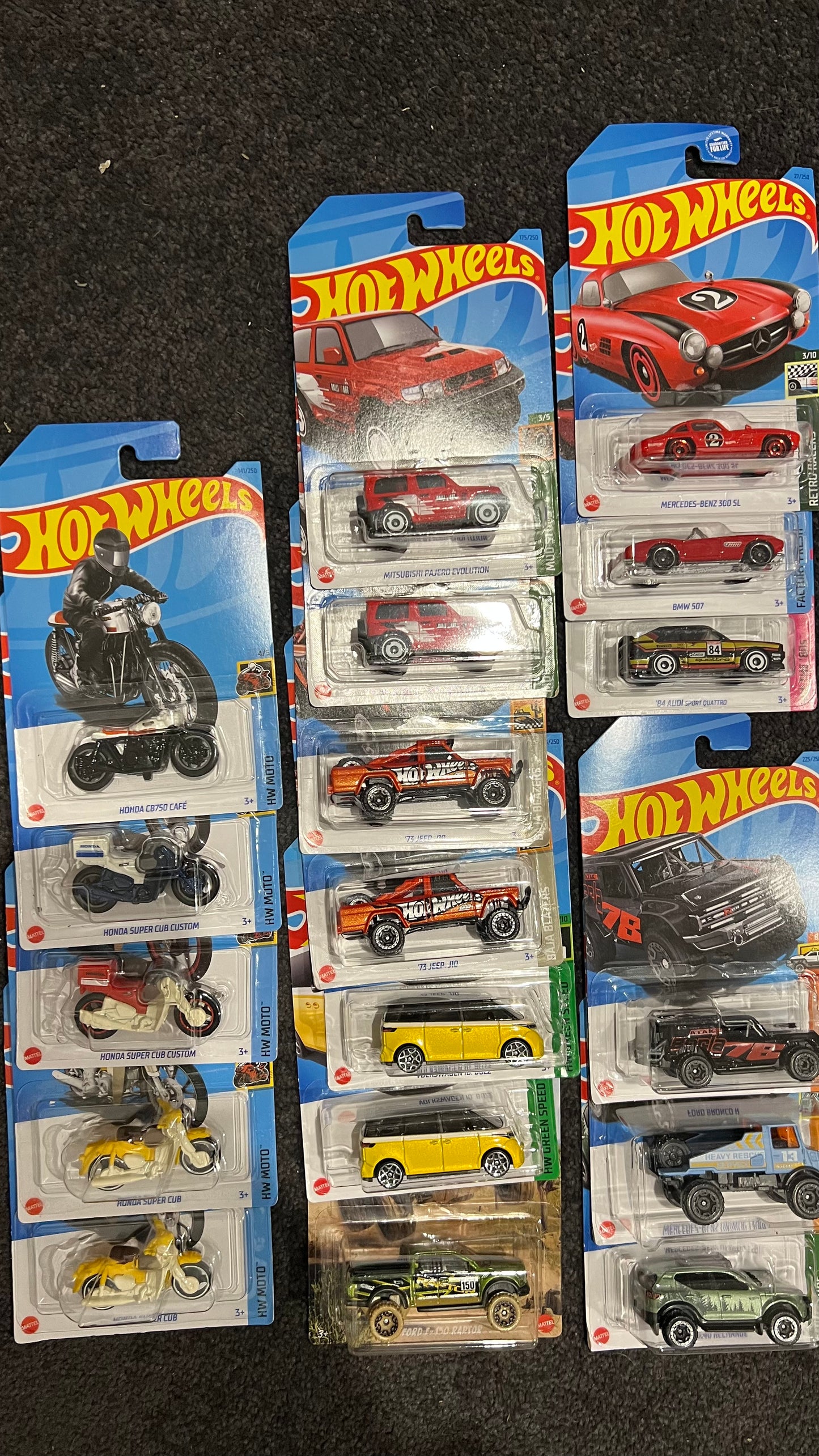 Hot Wheels '22-'23 Select 42 Cars Bulk Box Lot including 3X Treasure Hunts