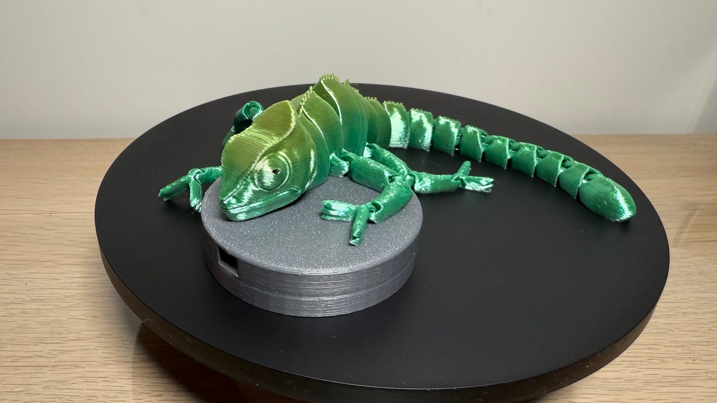 Super Flexi Chameleons 3D Printed Fidget Toys 22.5cm Multicoloured