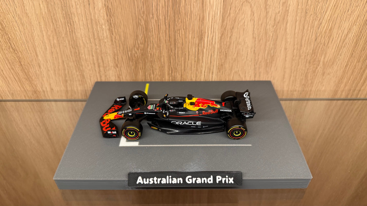 1/43 Red Bull F1 #1 Max Verstappen 2025 Australian Grand Prix Starting Grid Special Edition
