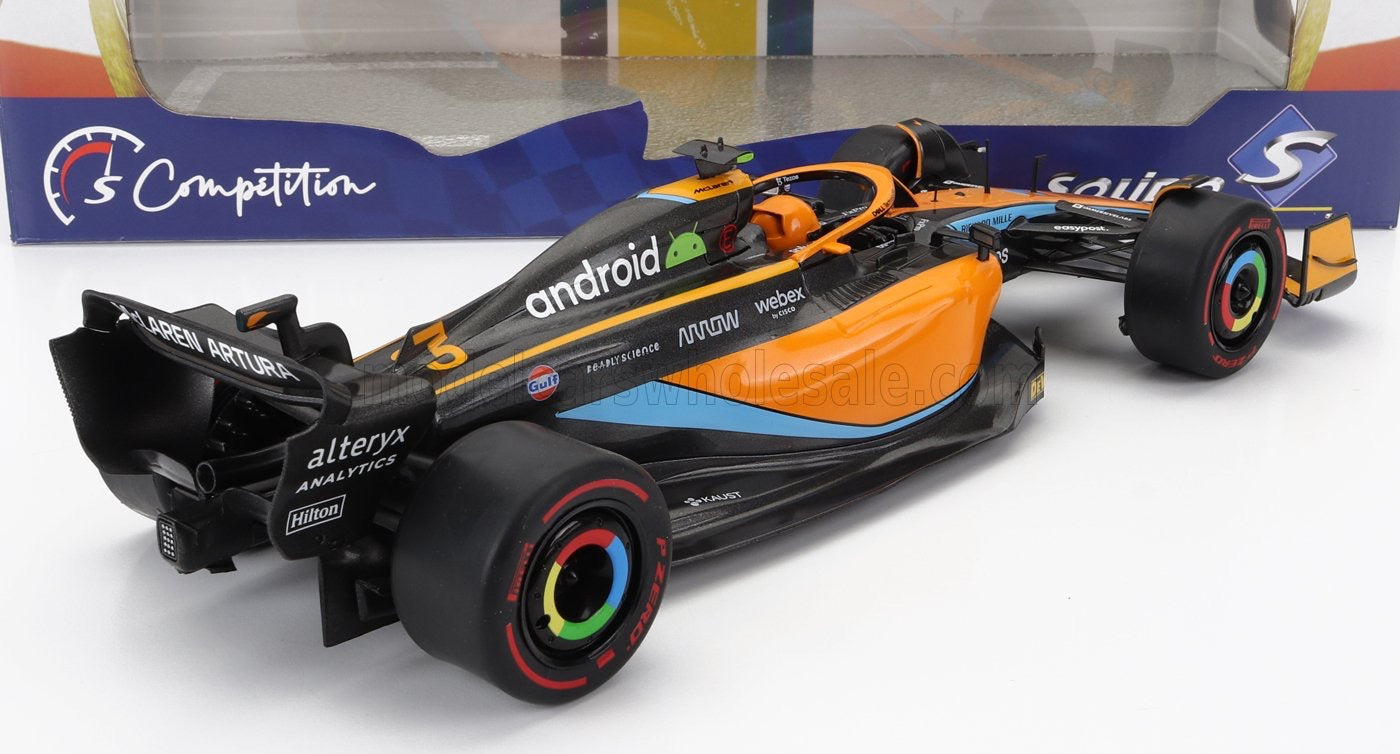 SOLIDO - 1/18 - McLAREN - F1 MCL36 TEAM MCLAREN N 3 AUSTRALIAN GP 2022 DANIEL RICCIARDO