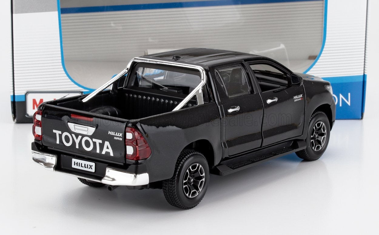1/27 MAISTO TOYOTA - HILUX PICK-UP 2021 - BLACK