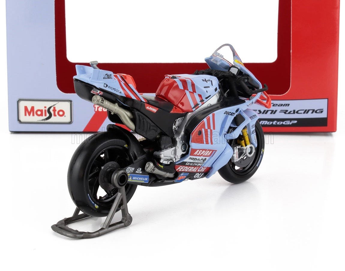 Maisto 1:18 DUCATI - DESMOSEDICI GP23 TEAM GRESINI RACING N 73 MOTOGP SEASON 2024 ALEX MARQUEZ
