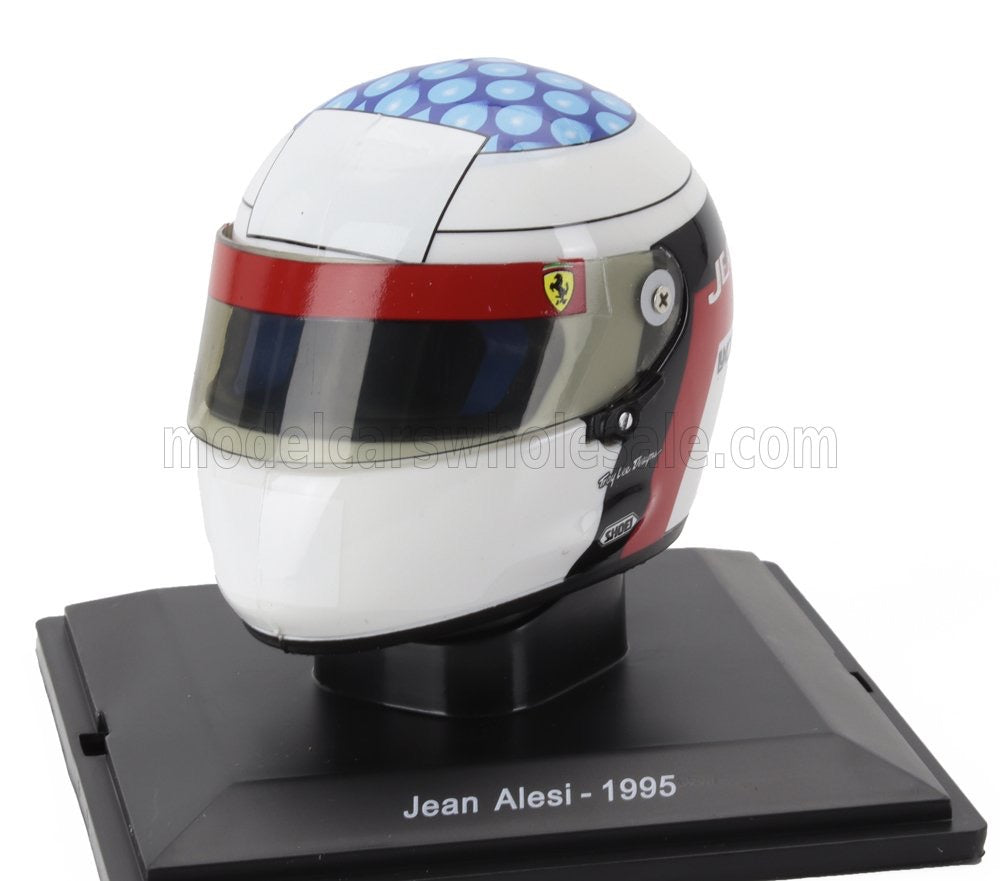 1/5 SPARK EDITION HELMET - F1 CASCO HELMET JEAN ALESI 412 T2 TEAM FERRARI SEASON 1995