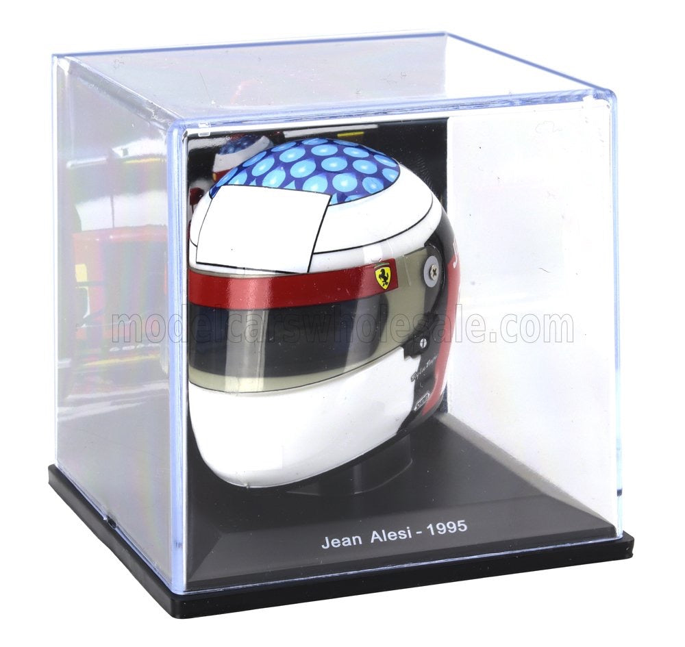 1/5 SPARK EDITION HELMET - F1 CASCO HELMET JEAN ALESI 412 T2 TEAM FERRARI SEASON 1995