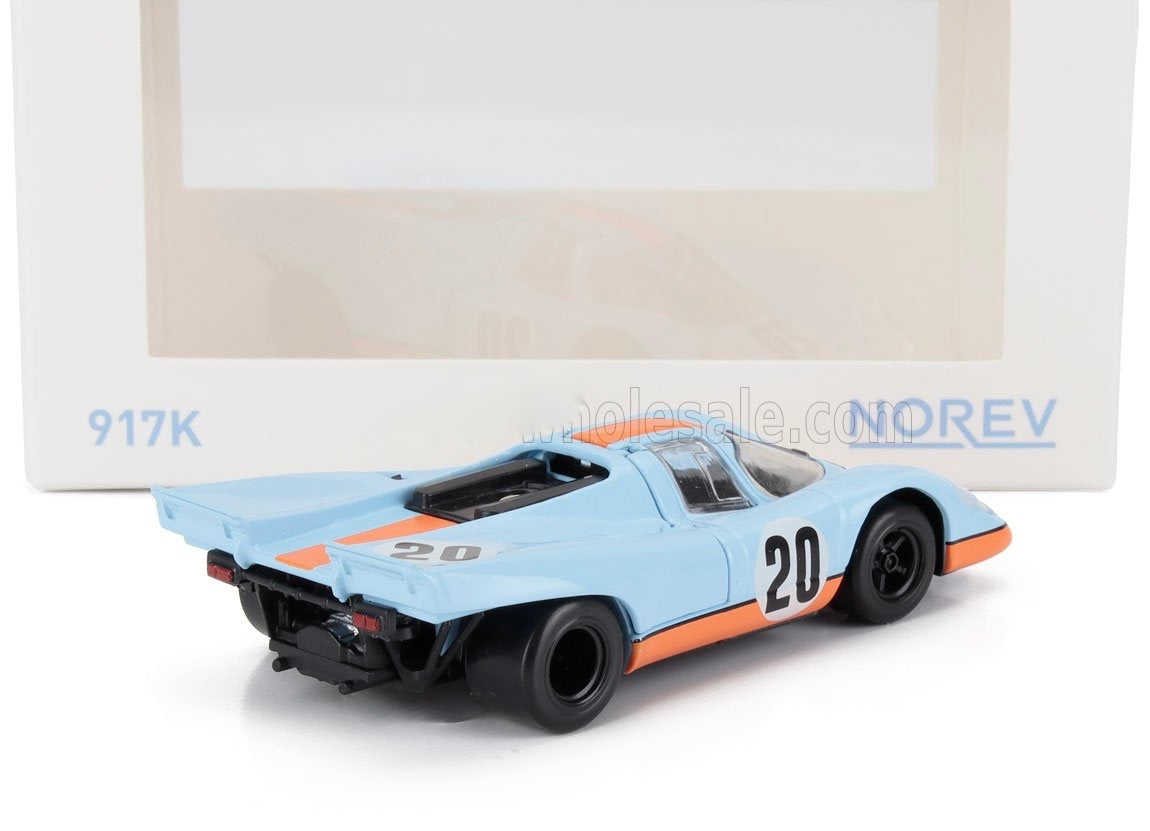 1/43 NOREV DIE-CAST Metal PORSCHE - 917K 4.5L TEAM JOHN WYER AUTOMOTIVE ENGINEERING LTD GULF N 20 24h LE MANS 1970 JO SIFFERT - BRIAN REDMANN
