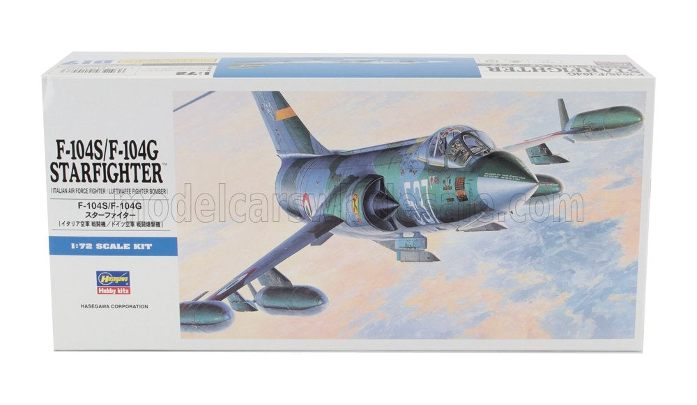 1/72 HASEGAWA LOCKHEED MARTIN - F-104/G F-104/S STARFIGHTER ITALIAN ARMY - ESERCITO ITALIANO 1954 - MILITARY AIRPLANE