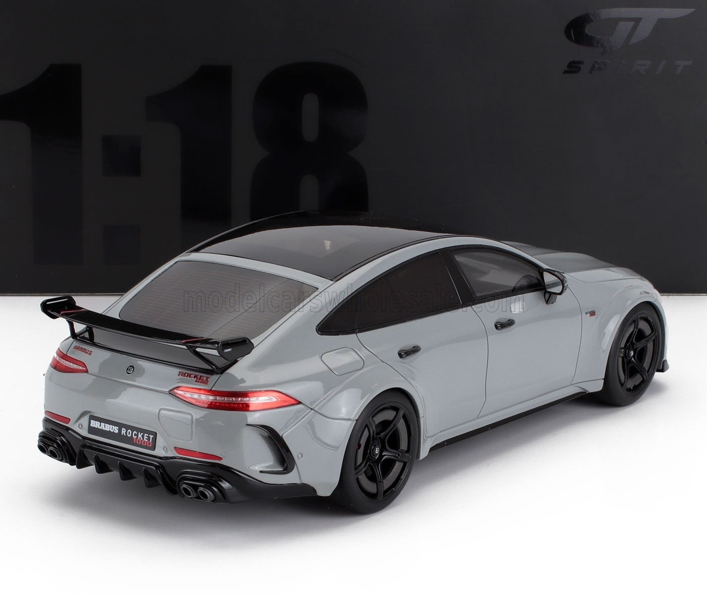 1/18 GT-SPIRIT MERCEDES BENZ - AMG GT63 ROCKET BRABUS 1000 (C192) 2024 - NARDO GREY