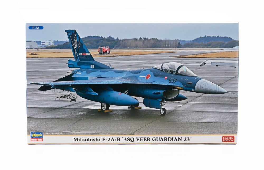 1/72 HASEGAWA MITSUBISHI - F2A/B 3SQ VEER GUARDIAN MILITARY AIRPLANE 1995