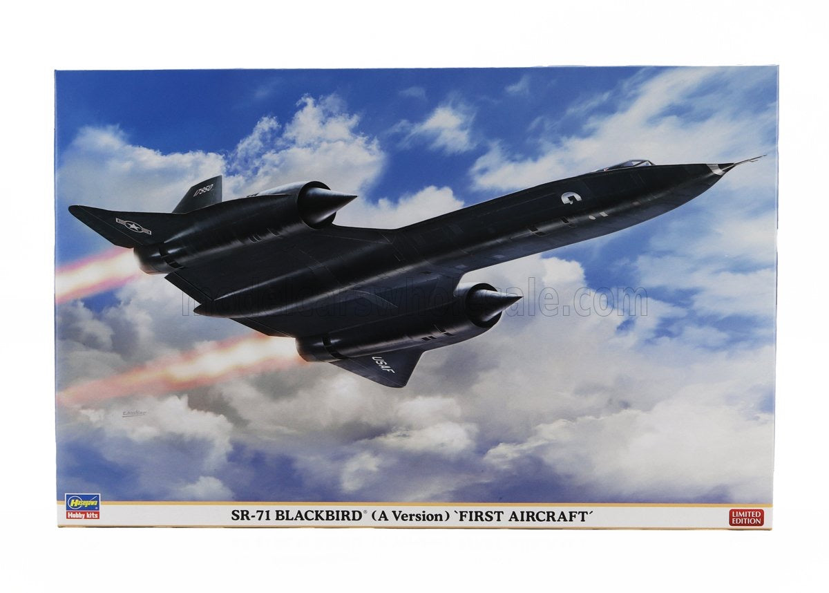 1/72 HASEGAWA LOCKHEED MARTIN - SR-71 BLACKBIRD A VERSION FIRST AIRCRAFT AIRPLANE 1968