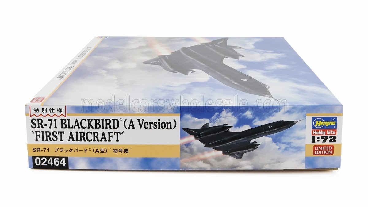 1/72 HASEGAWA LOCKHEED MARTIN - SR-71 BLACKBIRD A VERSION FIRST AIRCRAFT AIRPLANE 1968
