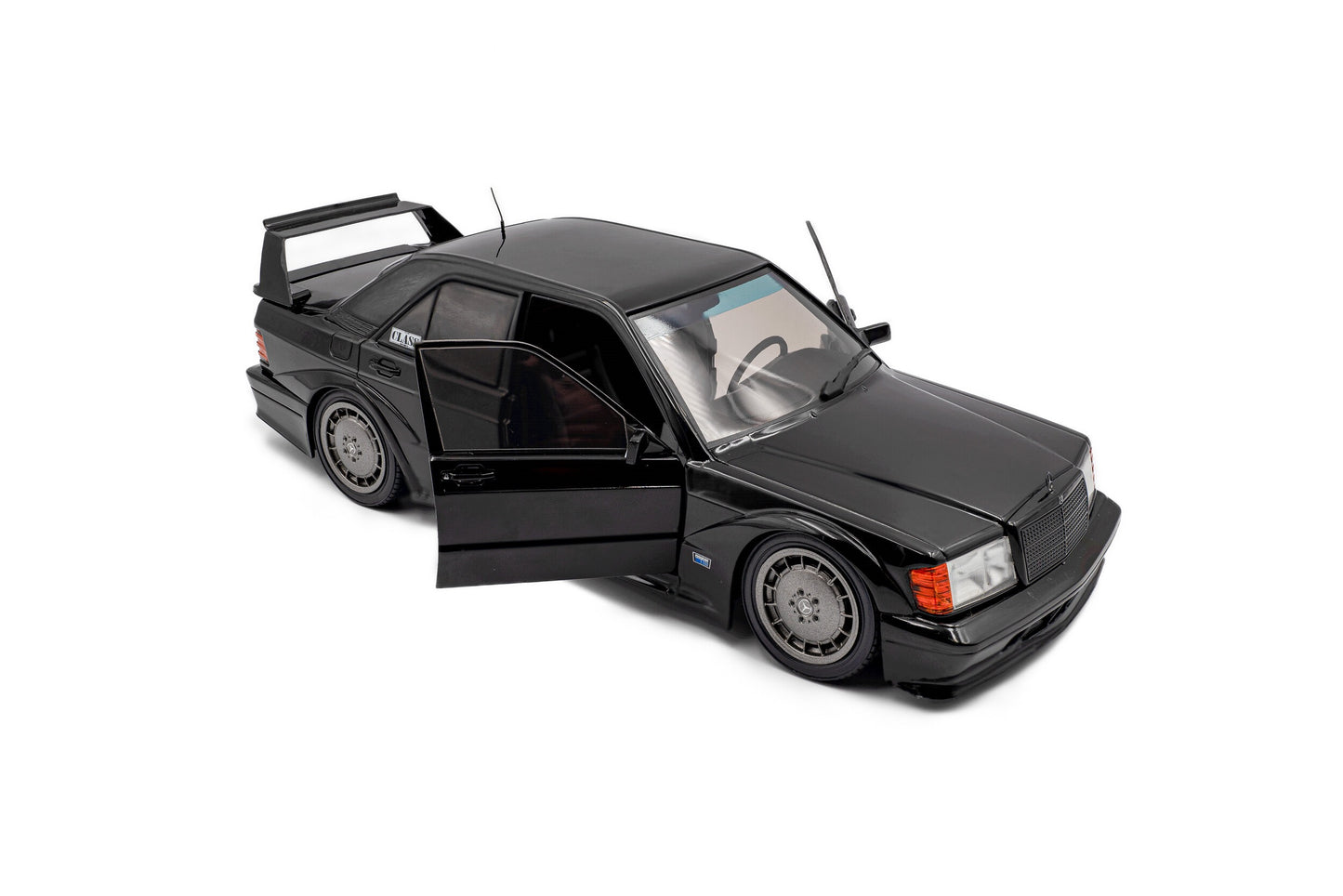 SOLIDO - 1/18 - MERCEDES BENZ - 190E 2.5-16 EVO2 (W201) 1990 - BLACK