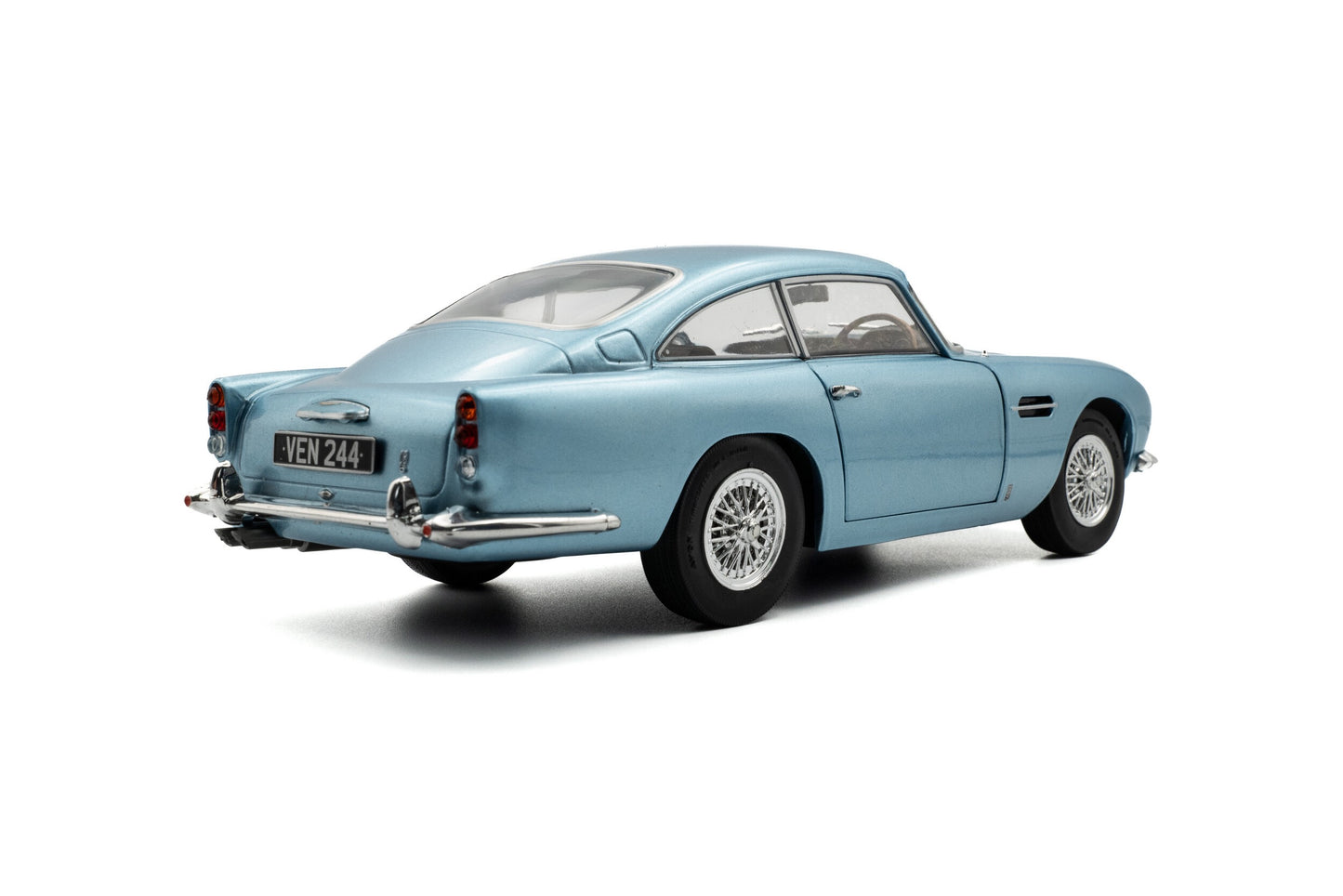SOLIDO - 1/18 - ASTON MARTIN - DB5 1964 - LIGHT BLUE MET