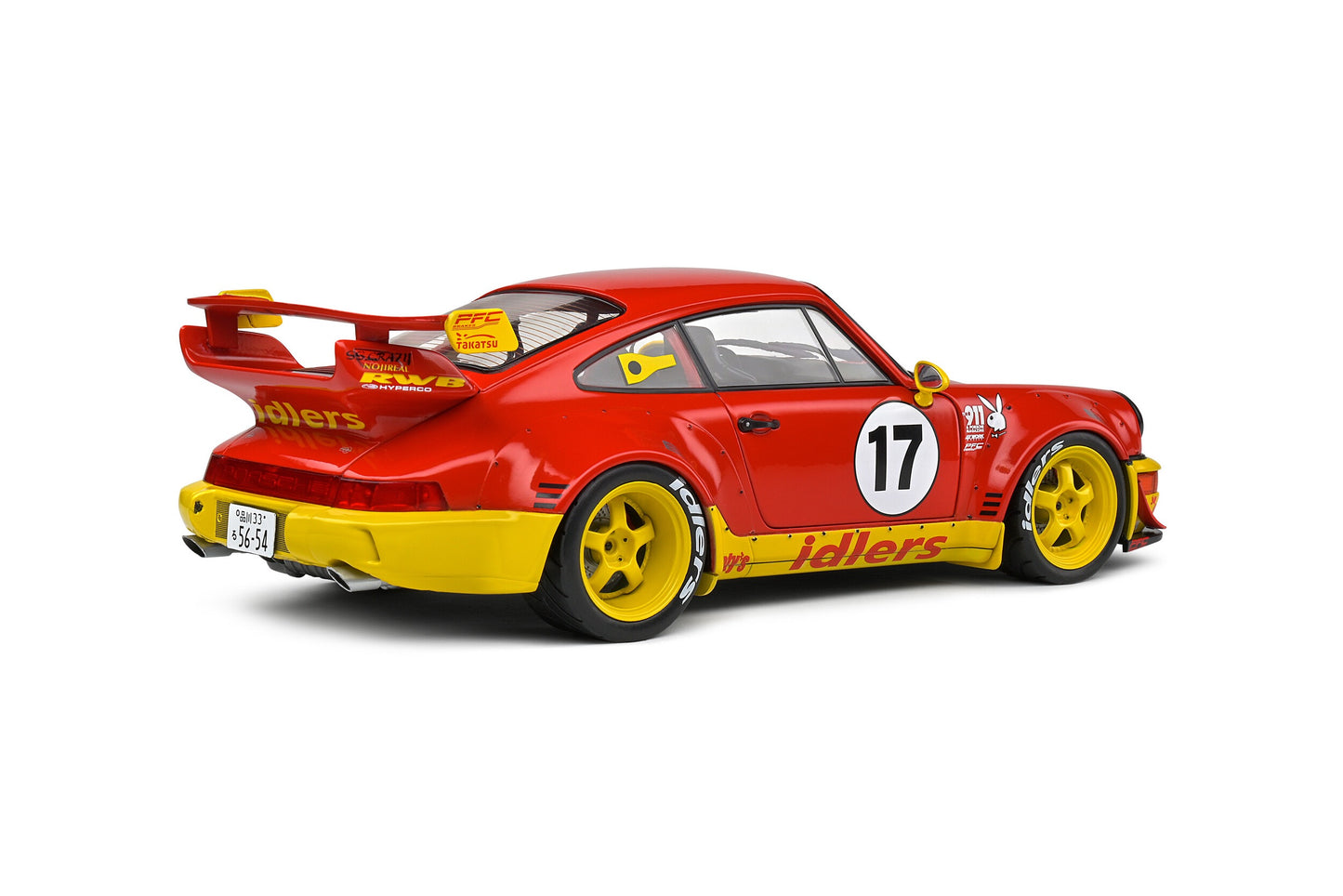 SOLIDO - 1/18 - PORSCHE - 911 964 RWB N 17 BODY KIT MATY'S IDLERS RACING 1994