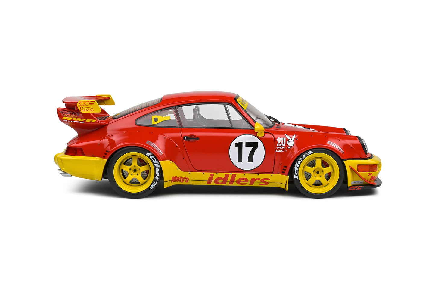 SOLIDO - 1/18 - PORSCHE - 911 964 RWB N 17 BODY KIT MATY'S IDLERS RACING 1994