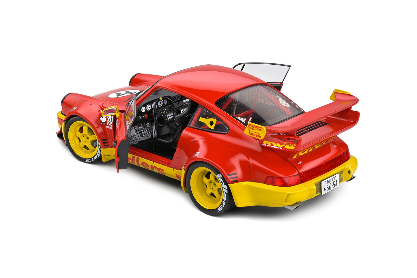 SOLIDO - 1/18 - PORSCHE - 911 964 RWB N 17 BODY KIT MATY'S IDLERS RACING 1994