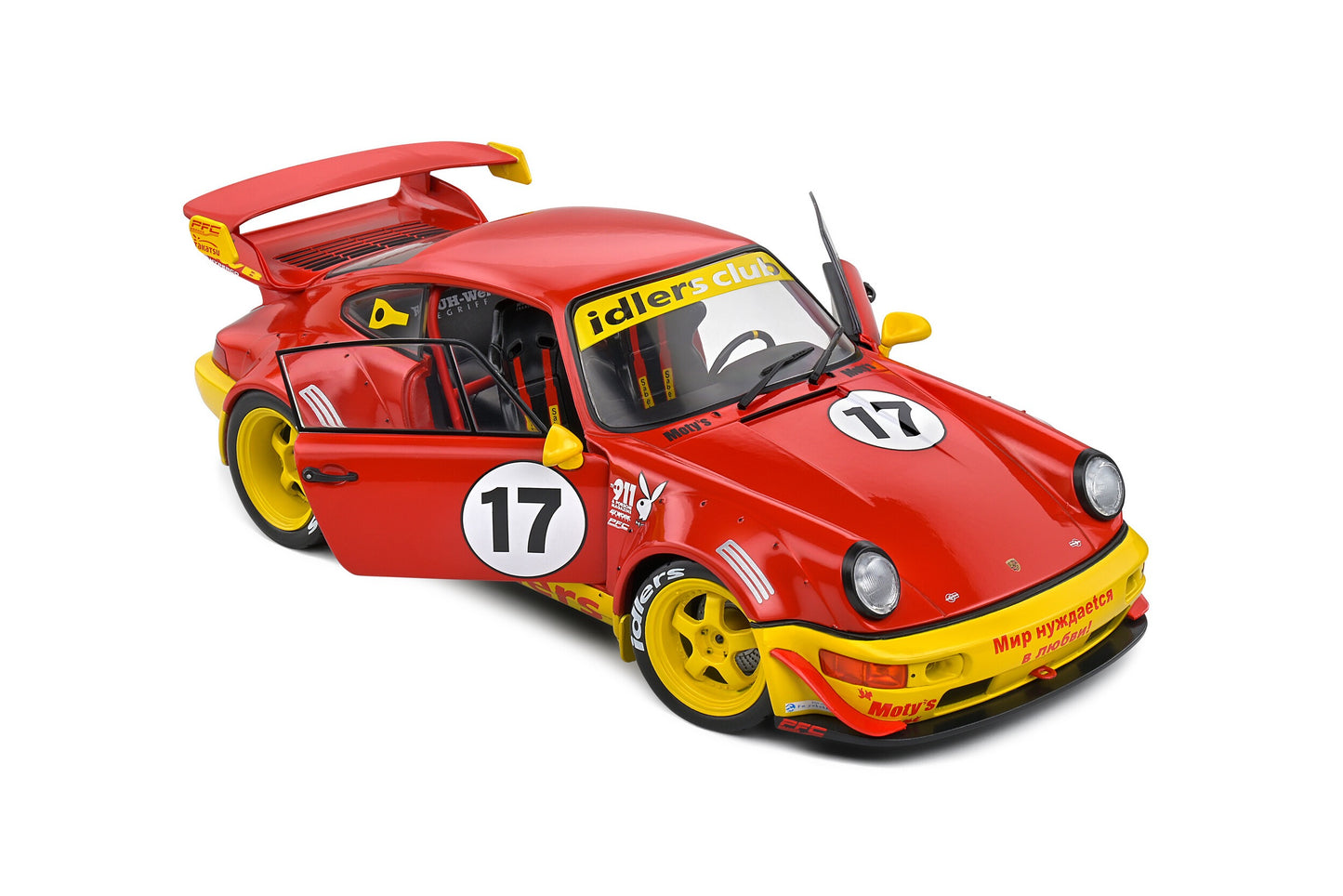 SOLIDO - 1/18 - PORSCHE - 911 964 RWB N 17 BODY KIT MATY'S IDLERS RACING 1994