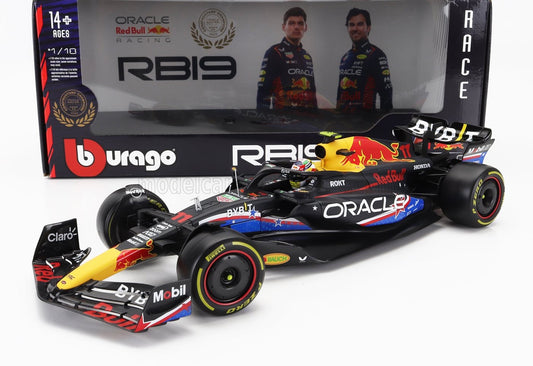 1/18 EXCLUSIVE DIE-CAST RED BULL - F1 RB19 TEAM ORACLE RED BULL RACING N 11 4th AUSTIN USA GP 2023 SERGIO PEREZ