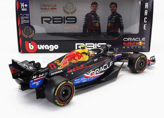 1/18 EXCLUSIVE DIE-CAST RED BULL - F1 RB19 TEAM ORACLE RED BULL RACING N 11 4th AUSTIN USA GP 2023 SERGIO PEREZ