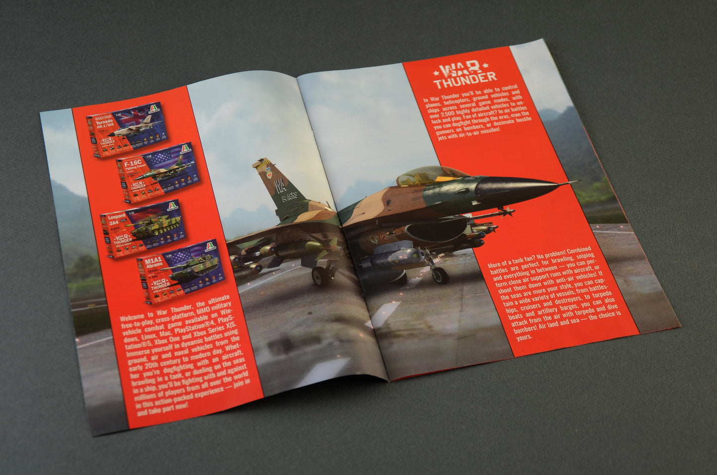 ITALERI 1/48 LOCKHEED MARTIN - F-16C FIGHTING FALCON MILITARY AIRPLANE 1978 WAR THUNDER EDITION!