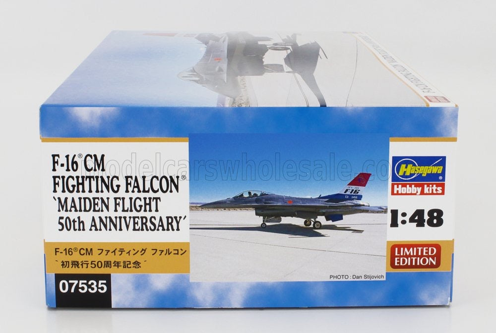 1/48 HASEGAWA LOCKHEED MARTIN - F-16 CM FIGHTING FALCON MILITARY AIRPLANE 1978 LIMITED EDITION