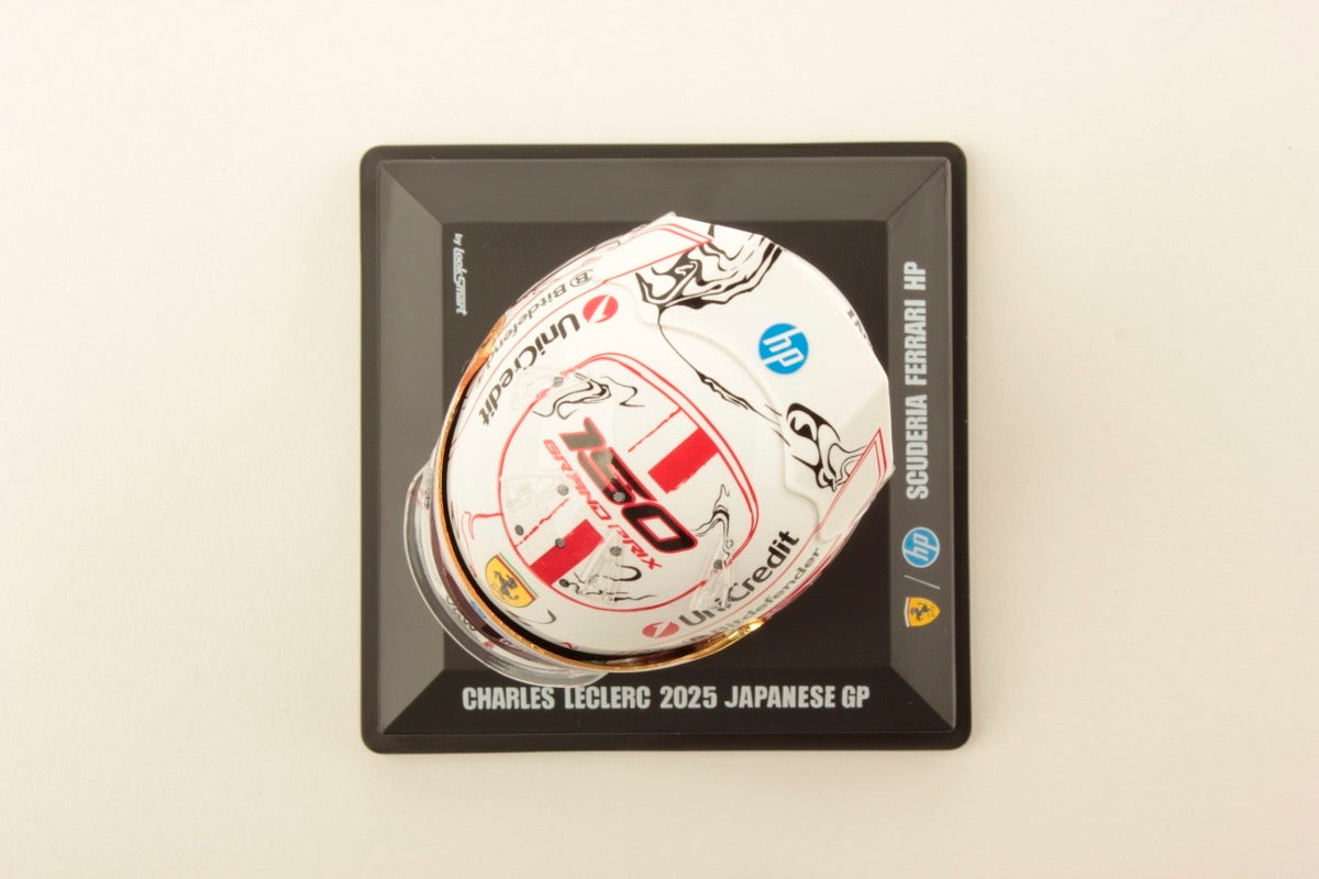 1/5 SPARK HELMET - BELL HELMET - CHARLES LECLERC – SCUDERIA FERRARI HP JAPAN GP 2025 – 150TH GP