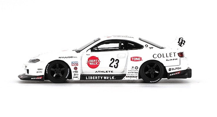 MINI GT 1/64 NISSAN - SILVIA (S15) COUPE N 23 LB SUPER SILHOUETTE ATHLETE RHD 2024