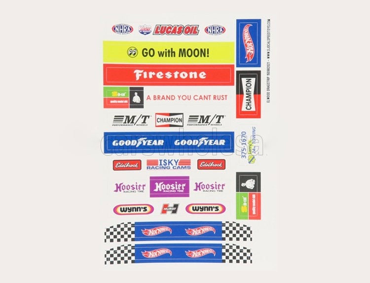 1/64 SJO ACCESSORIES - DIORAMA KIT ELWOOD DRAGSTRIP - /