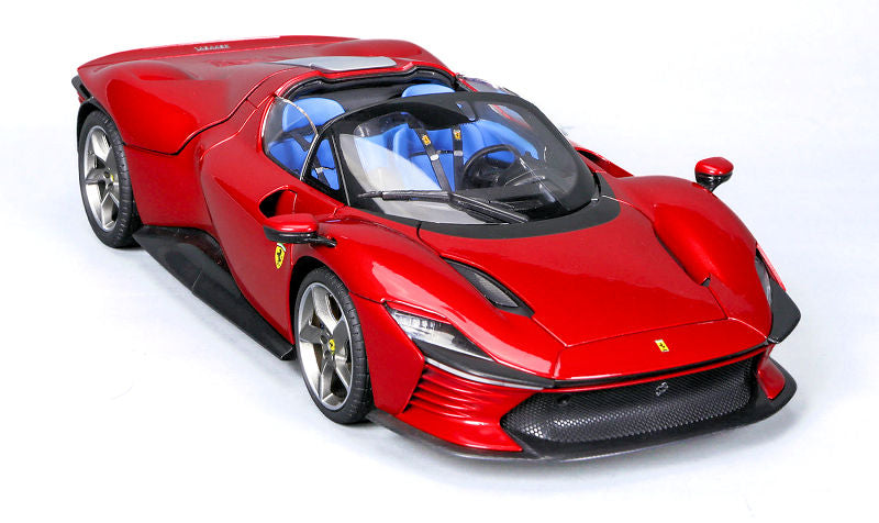 1/18 BURAGO SIGNATURE SERIES FERRARI - DAYTONA SP3 2022 - ROSSO MAGMA - FULL OPENINGS