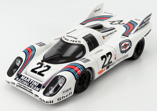 NOREV 1/18 PORSCHE 917K TEAM MARTINI RACING N 22 WINNER 24h LE MANS 1971 H.MARKO