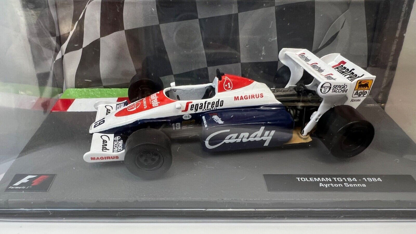 Atlas Collection 1/43 Die-Cast Ayrton Senna F1 Racing History Complete Set X7 McLaren Lotus Toleman