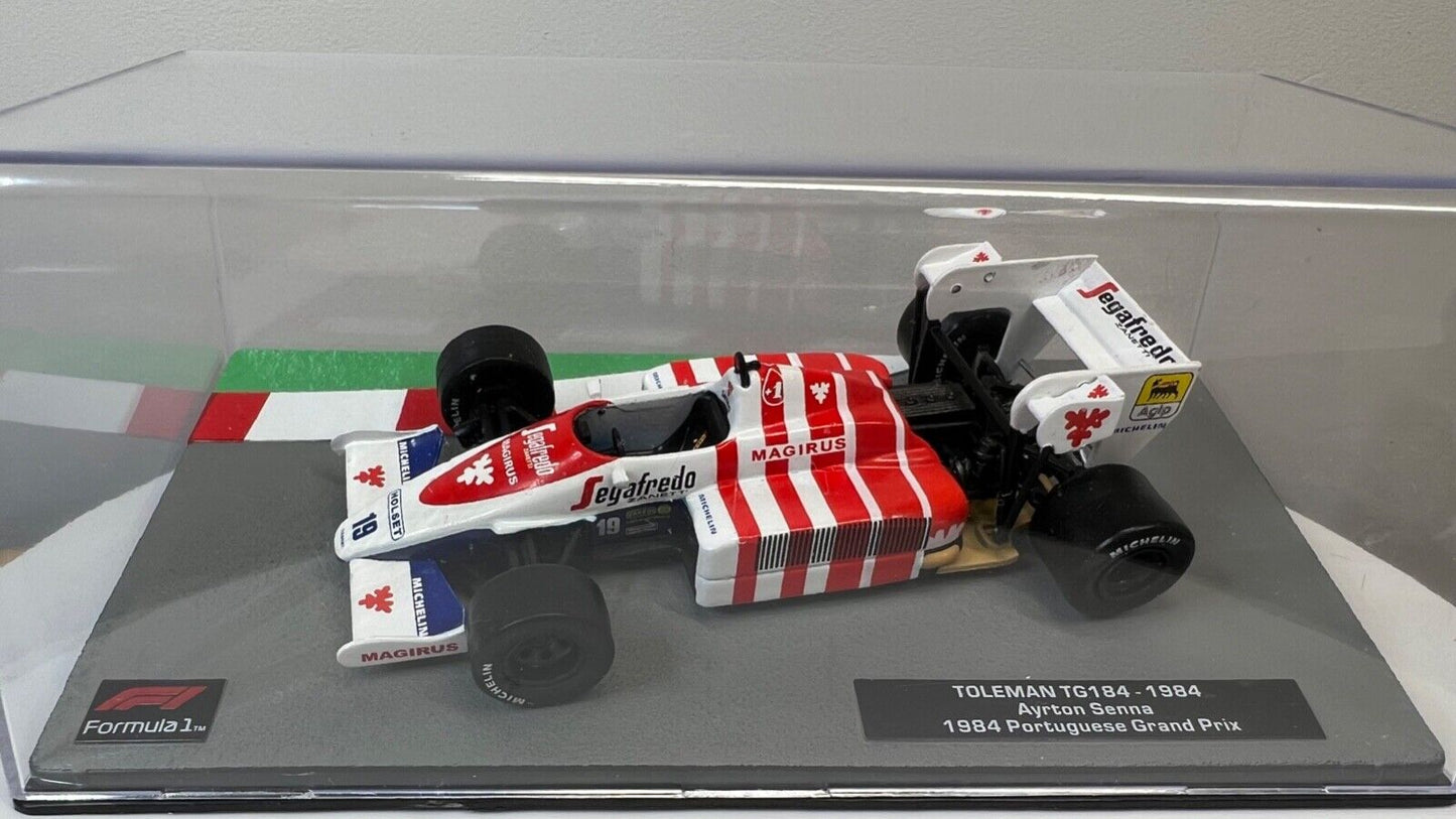Atlas Collection 1/43 Die-Cast Ayrton Senna F1 Racing History Complete Set X7 McLaren Lotus Toleman