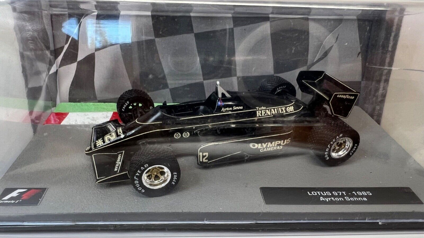 Atlas Collection 1/43 Die-Cast Ayrton Senna F1 Racing History Complete Set X7 McLaren Lotus Toleman