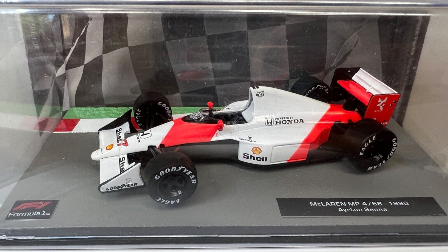 Atlas Collection 1/43 Die-Cast Ayrton Senna F1 Racing History Complete Set X7 McLaren Lotus Toleman