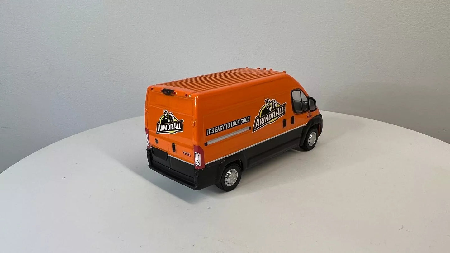 GREENLIGHT 1:64 FULL DIE-CAST 2020 RAM PROMASTER 2500 CARGO ARMOR ALL VAN MODEL