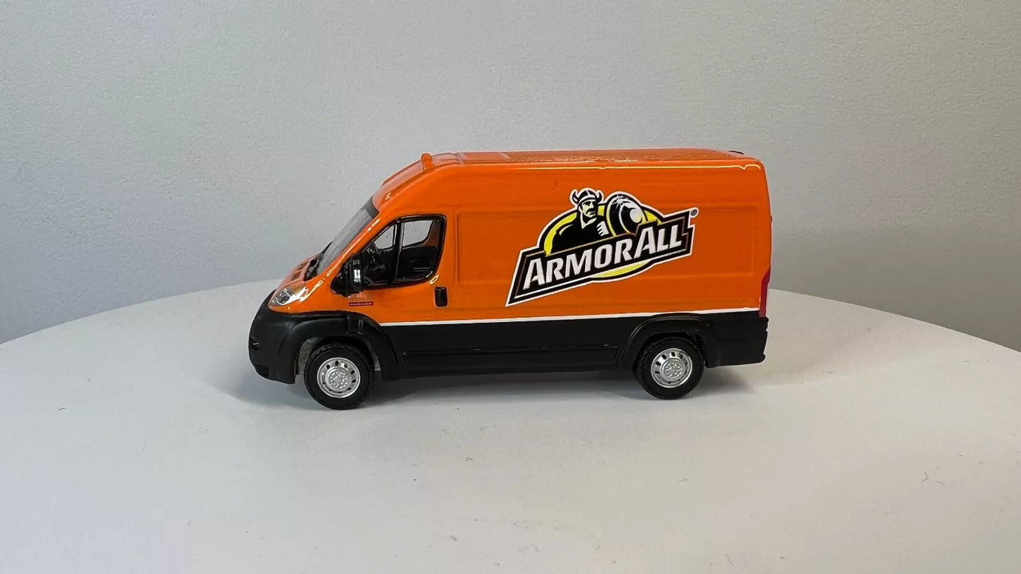 GREENLIGHT 1:64 FULL DIE-CAST 2020 RAM PROMASTER 2500 CARGO ARMOR ALL VAN MODEL