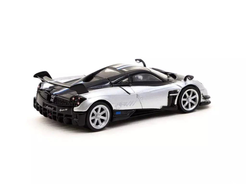 Tarmac Works 1:64 Die-Cast Pagani Huayra BC Grigio Mercurio Limited Production!
