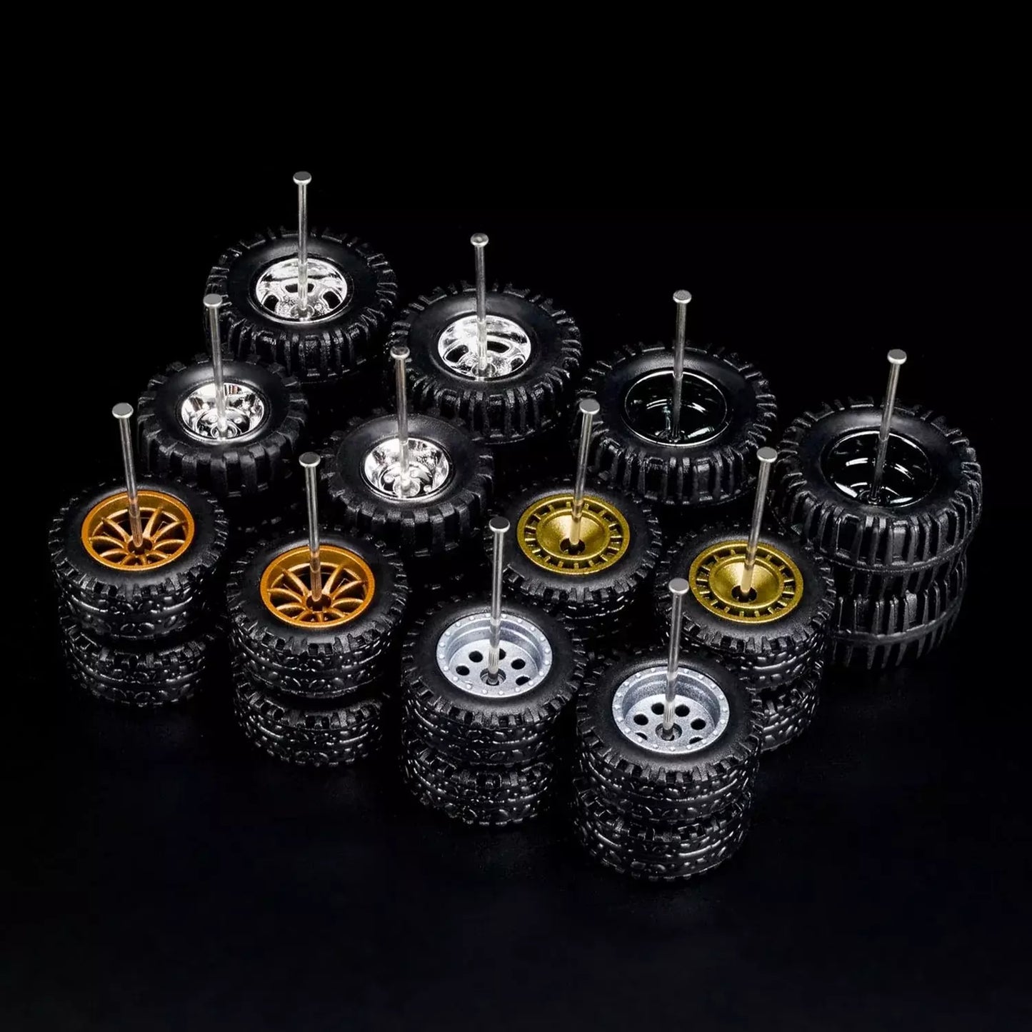 Hot Wheels Collectors RLC EXCLUSIVE REAL RIDERS WHEEL PACKS SET 3 OFF-ROAD 12 PR