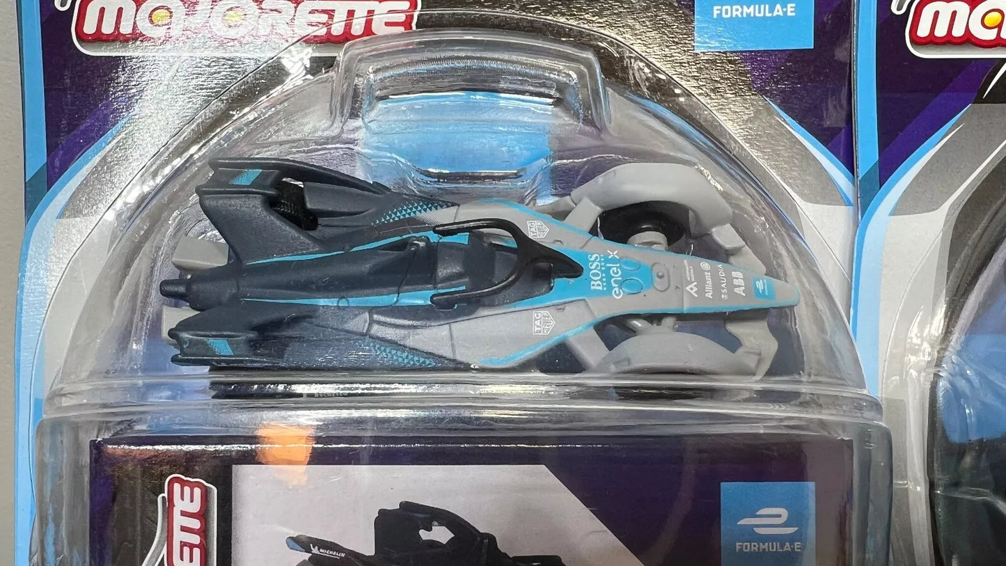 NEW Majorette Formula E Deluxe Gen 2 Mahindra Racing GEOX Dragon Complete Set