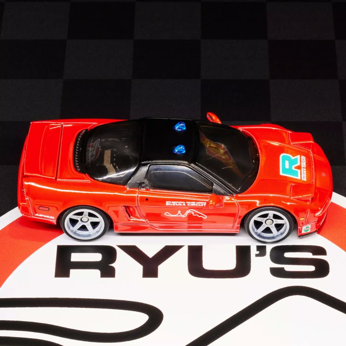 2023 Hot Wheels Collectors RLC Exclusive 1994 Ryu Asada’s NSX Suzuka Safety Car
