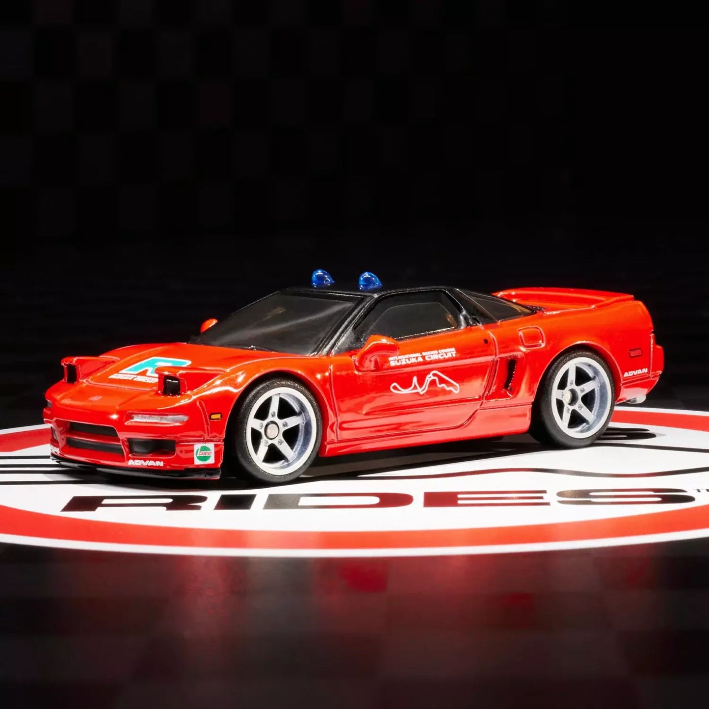 2023 Hot Wheels Collectors RLC Exclusive 1994 Ryu Asada’s NSX Suzuka Safety Car
