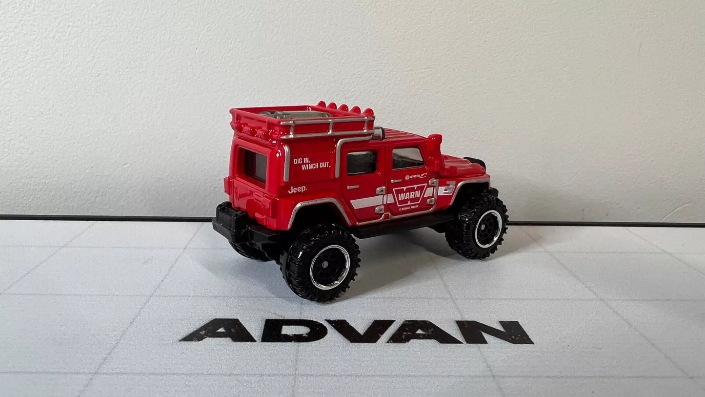 2023 MATCHBOX Power Grab #42/100 JEEP WRANGLER SUPERLIFT WARN 70 Years SPECIAL