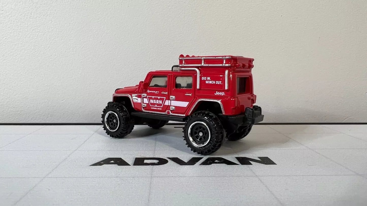 2023 MATCHBOX Power Grab #42/100 JEEP WRANGLER SUPERLIFT WARN 70 Years SPECIAL