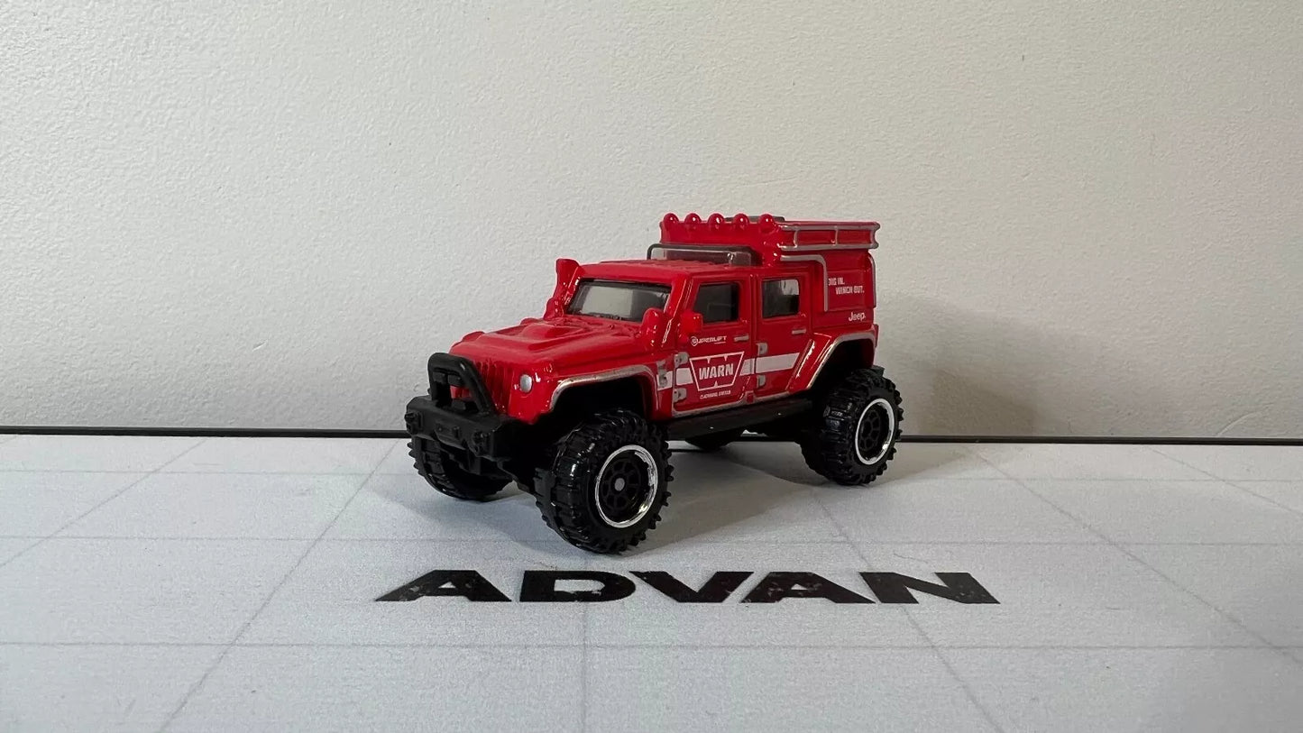 2023 MATCHBOX Power Grab #42/100 JEEP WRANGLER SUPERLIFT WARN 70 Years SPECIAL