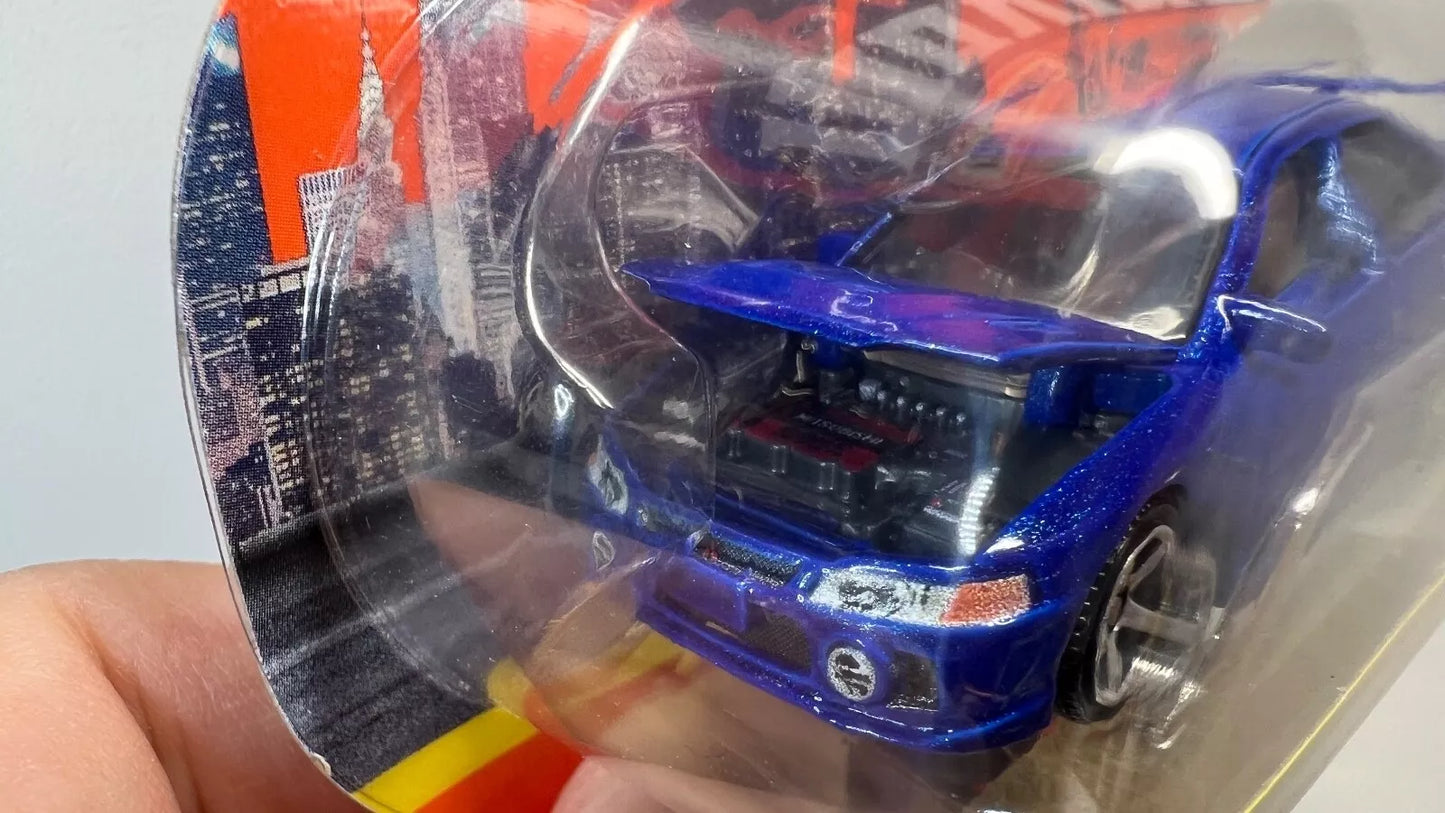 Matchbox Moving Parts 1996 Mitsubishi Lancer Evolution IV 70 Years Opening Hood