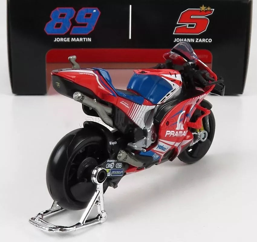 Maisto 1:18 DUCATI PRAMAC RACING Desmosedici GP N 89 MOTOGP Bike 2021 JORGE MARTIN